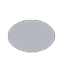 Veranstaltungsplakat auf Hohlkammerplatte oval (oval konturgefräst) <br>einseitig 4/0-farbig bedruckt